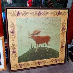 FRAMED MOOSE ARTWORK!!!